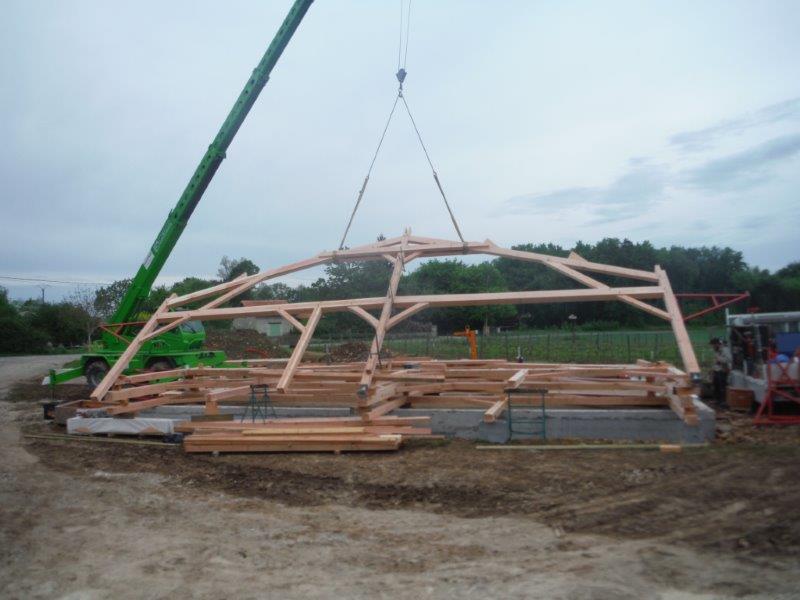 Maison bois et paille en Charentes - Juillé (16)